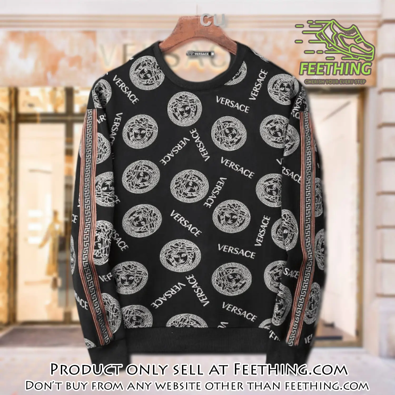Versace luxury ugly sweater for winter lzu1415 ft5516657